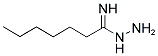1-(IMINO-HYDRAZINO-METHYL)HEXANE Structure