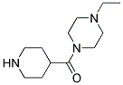 (4-ETHYL-PIPERAZIN-1-YL)-PIPERIDIN-4-YL-METHANONE Struktur