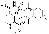 L-TRANSHOMOPRO(4-N-AMIDINO-PMC)-OME Struktur
