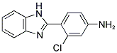 4-(1H-BENZIMIDAZOL-2-YL)-3-CHLOROANILINE Structure