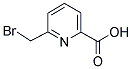 6-BROMOMETHYL-2-PYRIDINECARBOXYLIC ACID Structure