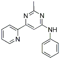 2-METHYL-N-PHENYL-6-PYRIDIN-2-YLPYRIMIDIN-4-AMINE Struktur