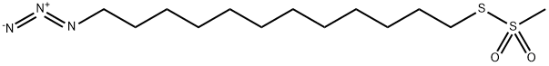 12-AZIDODODECYLMETHANETHIOSULFONATE|12-AZIDODODECYLMETHANETHIOSULFONATE