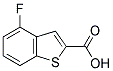 4-FLUORO-1-BENZOTHIOPHENE-2-CARBOXYLIC ACID Struktur