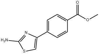 4-(2-AMINO-THIAZOL-4-YL)-BENZOIC ACID METHYL ESTER Struktur