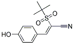 2-((TERT-BUTYL)SULFONYL)-3-(4-HYDROXYPHENYL)PROP-2-ENENITRILE