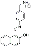 1-[(4-AMINOMETHYLPHENYL)AZO]-2-NAPHTHOL HYDROCHLORIDE, , 結(jié)構(gòu)式