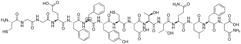 CGGEFFYCDTTQLFN Structure
