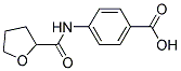 4-[(TETRAHYDROFURAN-2-YLCARBONYL)AMINO]BENZOIC ACID Struktur