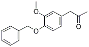 (4-BENZYLOXY-3-METHOXYPHENYL)ACETONE Struktur