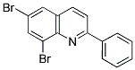 6,8-DIBROMO-2-PHENYLQUINOLINE Struktur
