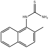 N-(2-METHYL-1-NAPHTHYL)THIOUREA Structure