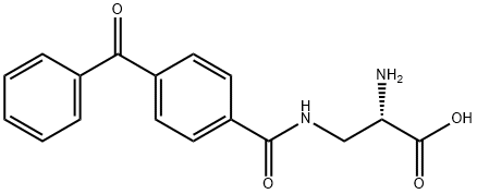 2-AMINO-3-(BENZOPHENONE-4-CARBOXAMIDO)-PROPANOIC ACID, 1219200-12-0, 結(jié)構(gòu)式