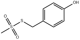 4-HYDROXYBENZYL METHANETHIOSULFONATE Structure