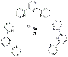 TRIS(2,2',2''-TERPYRIDINE) RUTHENIUM (II) CHLORIDE Structure