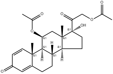 1,4-PREGNADIEN-11-BETA, 17,21-TRIOL-3,20-DIONE 11,21-DIACETATE price.