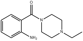 2-[(4-ETHYLPIPERAZIN-1-YL)CARBONYL]ANILINE Struktur