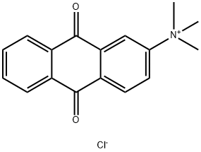 ANTHRAQUINONE-2-TRIMETHYLAMMONIUM CHLORIDE Structure