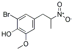 1-(5-BROMO-4-HYDROXY-3-METHOXYPHENYL)-2-NITROPROPANE Struktur