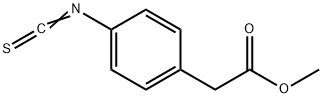 (4-ISOTHIOCYANATO-PHENYL)-ACETIC ACID METHYL ESTER Struktur