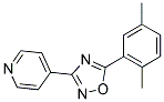 4-[5-(2,5-DIMETHYLPHENYL)-1,2,4-OXADIAZOL-3-YL]PYRIDINE
