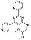 N-(2,2-DIMETHOXYETHYL)-2-PYRIDIN-2-YL-6-PYRIDIN-4-YLPYRIMIDIN-4-AMINE