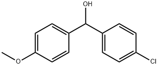 (4-氯苯基)(4-甲氧基苯基)甲醇, 34979-37-8, 結(jié)構(gòu)式