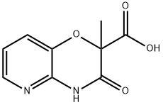 2-METHYL-3-OXO-3,4-DIHYDRO-2H-PYRIDO-[3,2-B][1,4]OXAZINE-2-CARBOXYLIC ACID, 154365-45-4, 結(jié)構(gòu)式