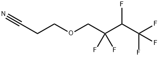 3-(2,2,3,4,4,4-HEXAFLUORO-BUTOXY)-PROPIONITRILE Struktur