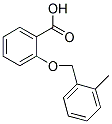 2-[(2-METHYLBENZYL)OXY]BENZOIC ACID Structure
