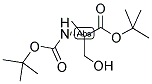 N-BOC-ALPHA-METHYL-L-SERINE TERT-BUTYL ESTER Struktur