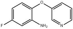 5-FLUORO-2-(3-PYRIDINYLOXY)ANILINE Struktur