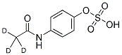 4-ACETAMINOPHEN-D3 SULFATE Structure