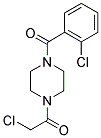 1-(CHLOROACETYL)-4-(2-CHLOROBENZOYL)PIPERAZINE Struktur