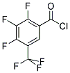 2,3,4-TRIFLUORO-5-(TRIFLUOROMETHYL)BENZOYL CHLORIDE Structure