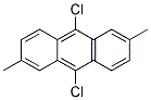9,10-DICHLORO-2,6-DIMETHYLANTHRACENE Struktur