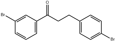 3'-BROMO-3-(4-BROMOPHENYL)PROPIOPHENONE Struktur