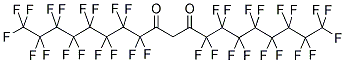 10H,10H-PERFLUORO-9,11-NONADECANEDIONE Struktur