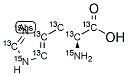 L-HISTIDINE-13C6,15N3 Struktur