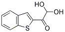 2-BENZO[B]THIOPHENEGLYOXAL HYDRATE Struktur