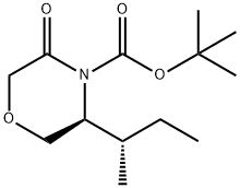 4-T-BOC-(5S)-5-[(1S)-METHYLPROPYL]-MORPHOLIN-3-ONE price.
