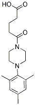 5-(4-MESITYLPIPERAZIN-1-YL)-5-OXOPENTANOIC ACID Struktur