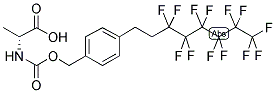 N-(F13 CBZ) D-ALANINE Struktur