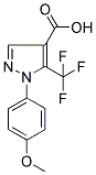 1-(4-METHOXYPHENYL)-5-(TRIFLUOROMETHYL)-1H-PYRAZOLE-4-CARBOXYLIC ACID Structure