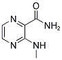 3-(METHYLAMINO)-2-PYRAZINECARBOXAMIDE Struktur