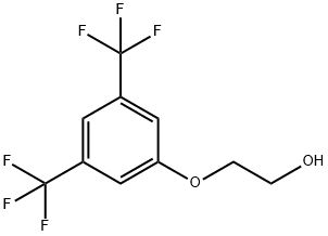 2-[3,5-BIS(TRIFLUOROMETHYL)PHENOXY]ETHANOL Structure