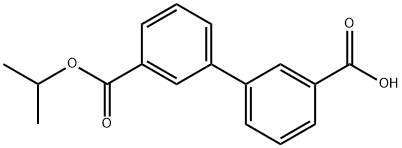 BIPHENYL-3,3'-DICARBOXYLIC ACID 3-ISOPROPYL ESTER|3-(ISOPROPOXYCARBONYL)BIPHENYL-3-CARBOXYLIC ACID
