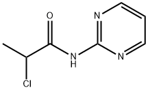 2-氯-N-(嘧啶-2-基)丙酰胺, 731011-86-2, 結(jié)構(gòu)式