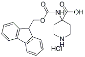 4-(9H-FLUOREN-9-YLMETHOXYCARBONYLAMINO)-PIPERIDINE-4-CARBOXYLIC ACID HYDROCHLORIDE