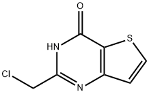 2-CHLOROMETHYL-3H-THIENO[3,2-D]PYRIMIDIN-4-ONE Structure